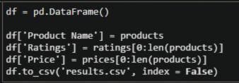 Преобразовать данные в файл CSV