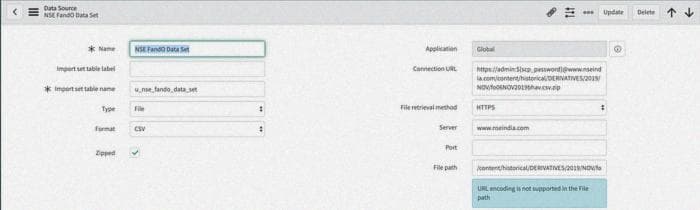 Data Source Form View