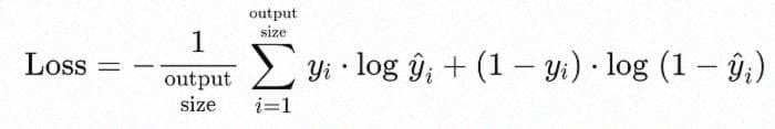 Binary Cross-Entropy Loss