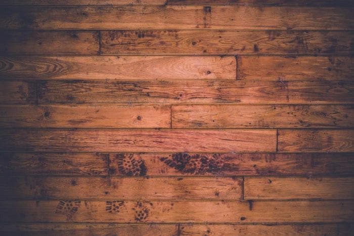 Build-up on laminate flooring